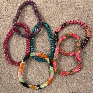 nice beaded bracelets!